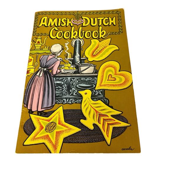 Amish Dutch Cookbook Ruth Redcay Dutch Cupboard Restaurant Gettysburg PA 1980 - Picture 1 of 14